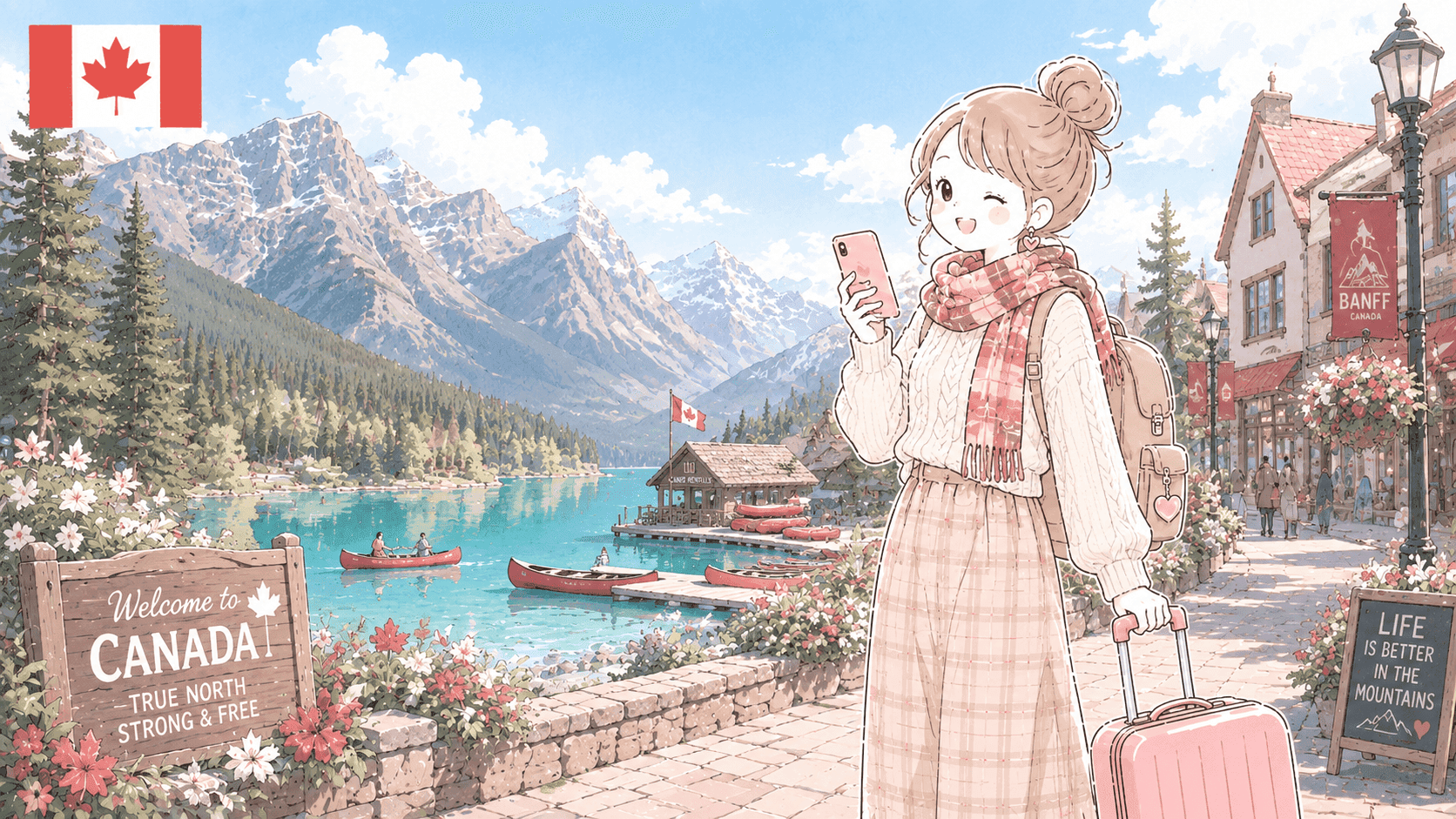 カナダの旅先案内
