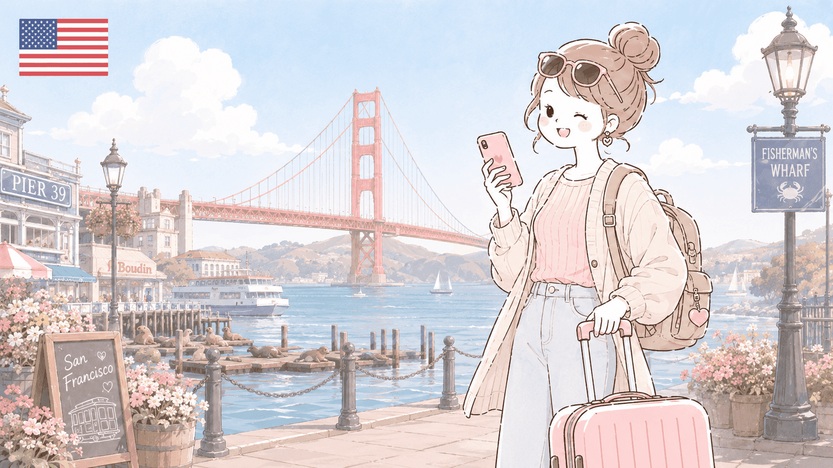 アメリカ西海岸の旅先案内
